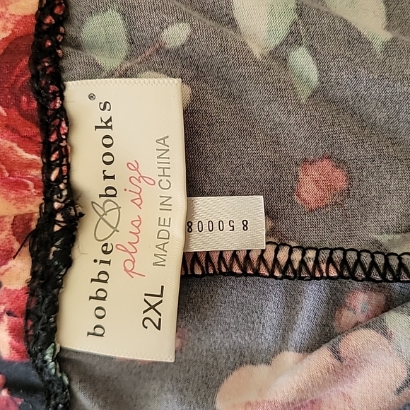 2 Pairs: Flower Print Legging - Picture 2 of 6